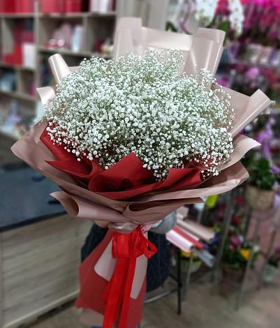 Букет цветов из: Гипсофила в Сапогово