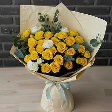 Букет цветов из:  Розы в Сапогово