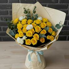 Букет цветов из:  Розы в Сапогово