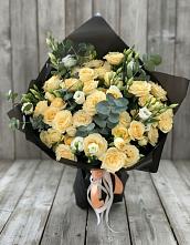 Букет цветов из:  Розы и Лизиантусы #REPLACE_PRED# Сапогово