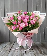 Букет Розовый кустик в Сапогово