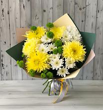 Букет цветов из:  Хризантемы #REPLACE_PRED# Сапогово