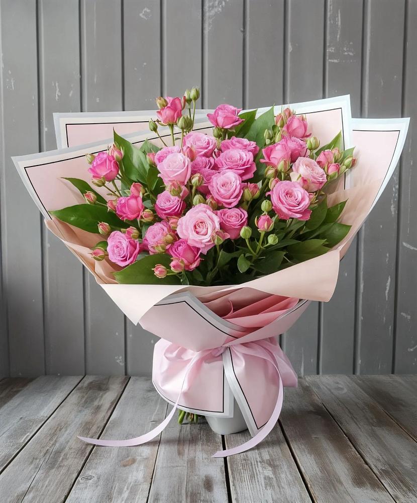 Букет Розовый кустик в Сапогово