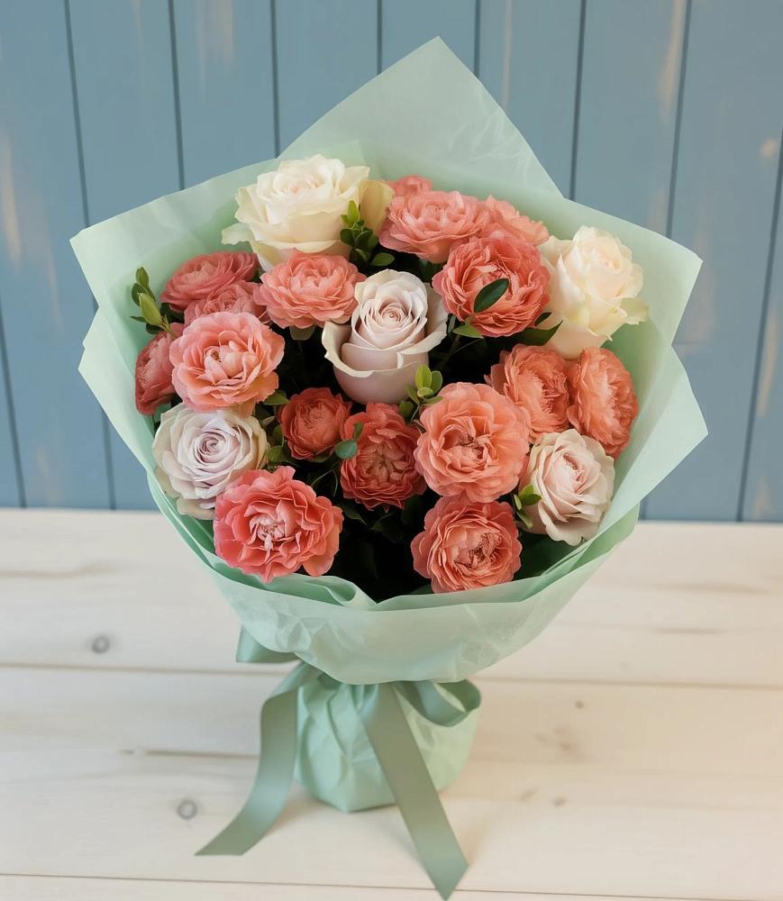 Букет цветов из: Розы в Сапогово