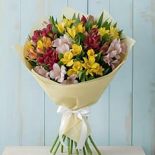 Букет цветов из:  Альстромерии в Сапогово