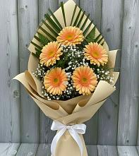 Букет цветов из:  Герберы #REPLACE_PRED# Сапогово